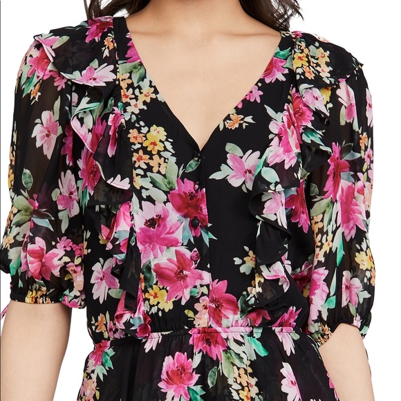 Yumi Kim Hailey Dress In Paradise Villa Black - Picture 11 of 13